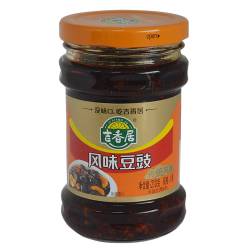 吉香居风味豆豉210克